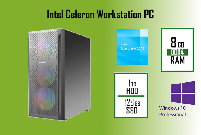 12th Generation Intel Celeron Home&Office High-Performance Desktop PC